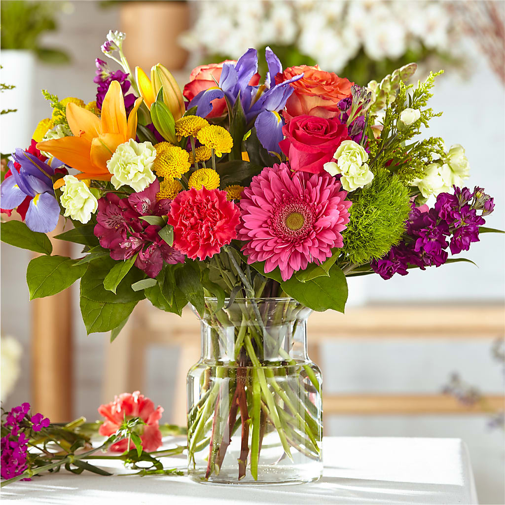 Bold & Bright – A Florist Original – R & J BLOOMS, Rowlett TX
