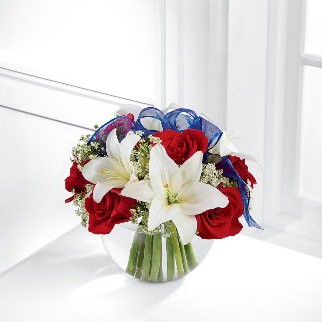 Independence Bouquet – R & J BLOOMS, Rowlett TX