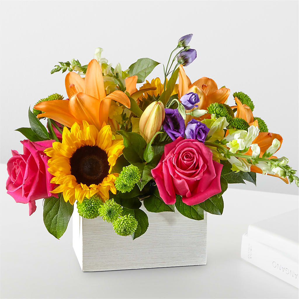 Best Day Box Bouquet – R & J BLOOMS, Rowlett TX