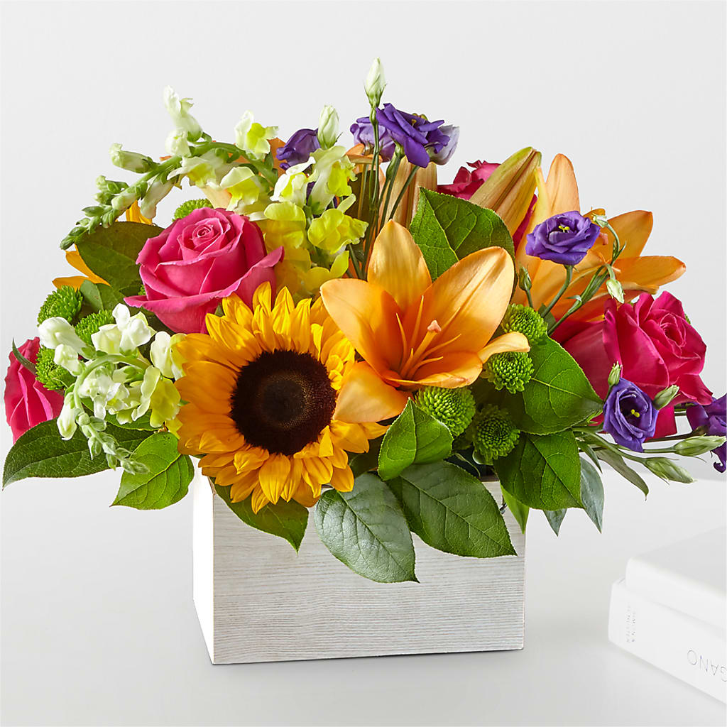Best Day Box Bouquet – R & J BLOOMS, Rowlett TX