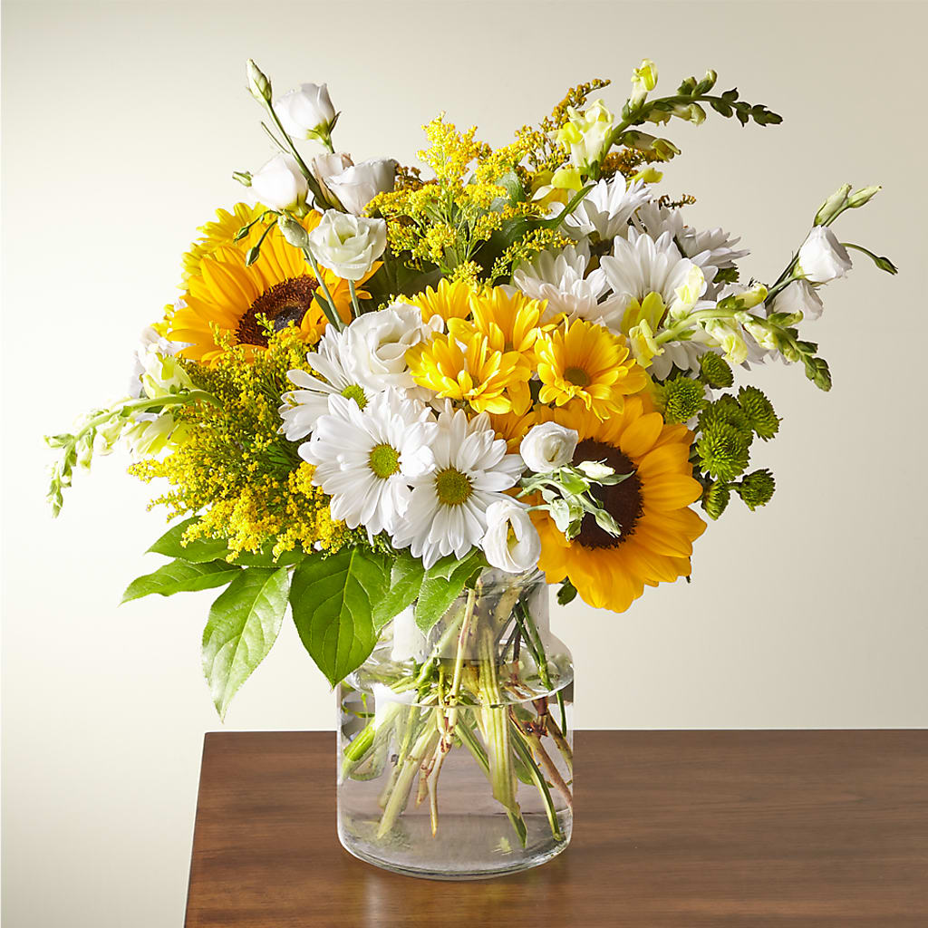 Hello Sunshine Bouquet – R & J BLOOMS, Rowlett TX
