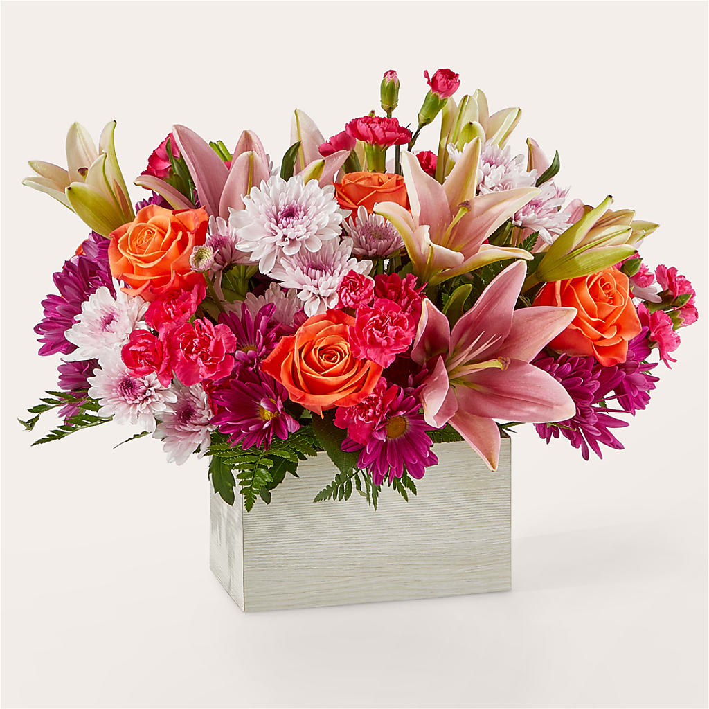 Light of My Life Box Bouquet – R & J BLOOMS, Rowlett TX