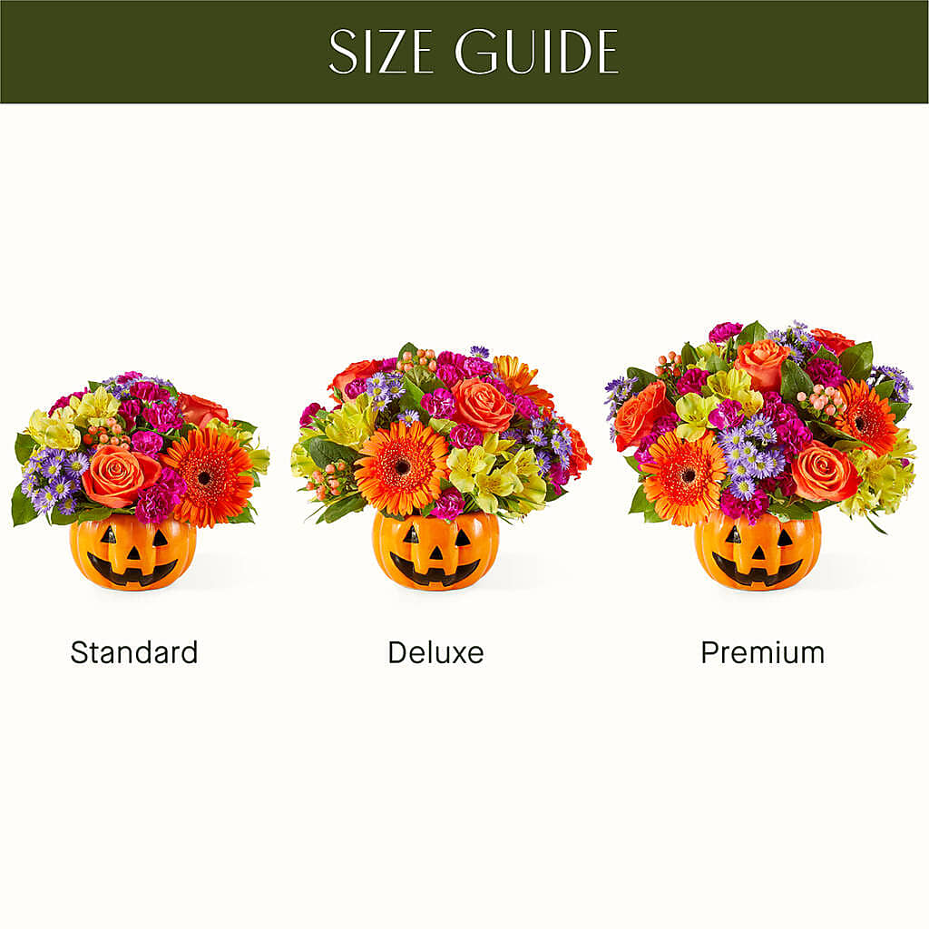 Tricks & Treats Pumpkin – R & J BLOOMS, Rowlett TX
