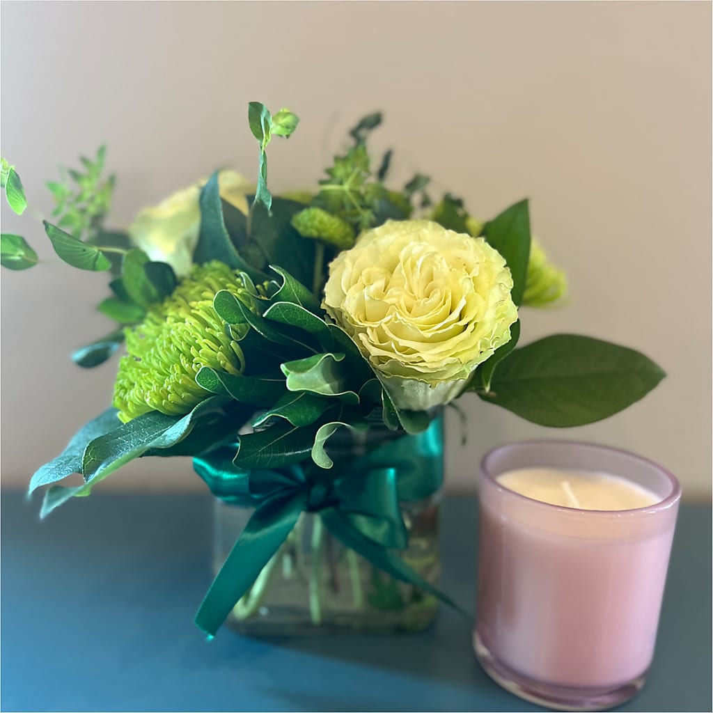Emerald Forest Bouquet – R & J BLOOMS, Rowlett TX