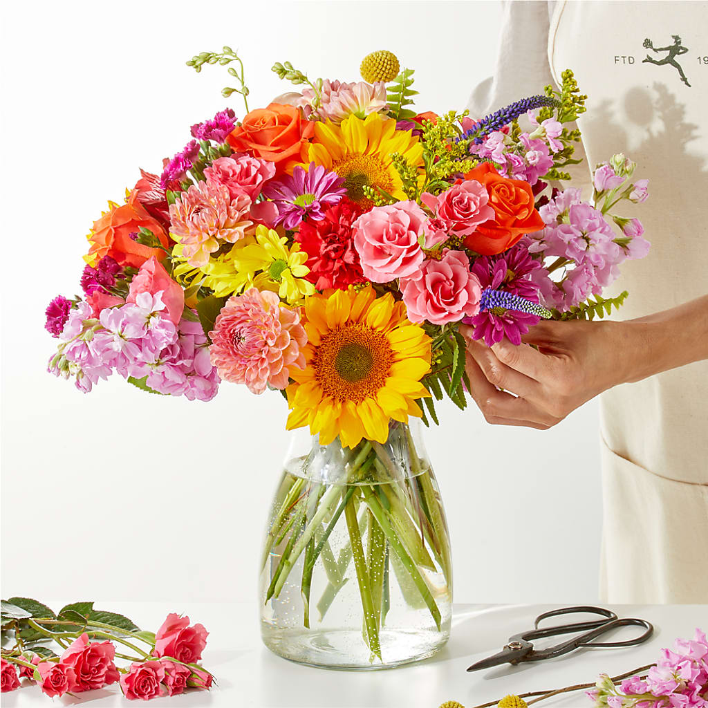 Cue the Confetti - A Florist Original – R & J BLOOMS, Rowlett TX