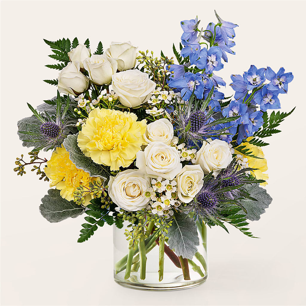 Lemon Sorbet Bouquet – R & J BLOOMS, Rowlett TX