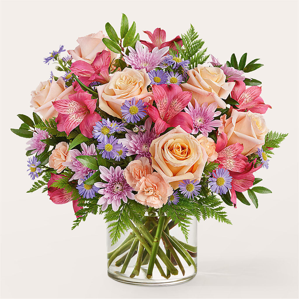 Sunset Serenade Bouquet – R & J BLOOMS, Rowlett TX