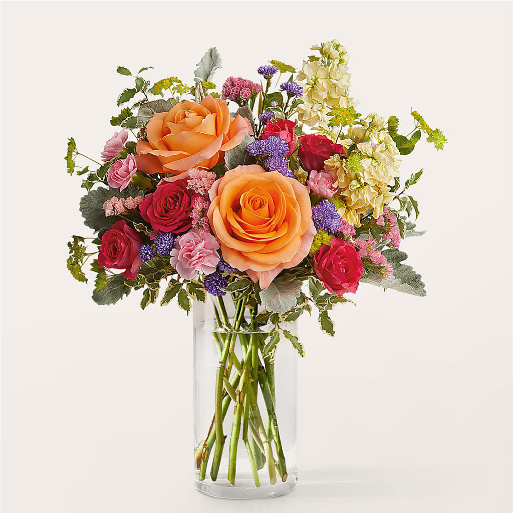 Tangerine Tango Bouquet – R & J BLOOMS, Rowlett TX