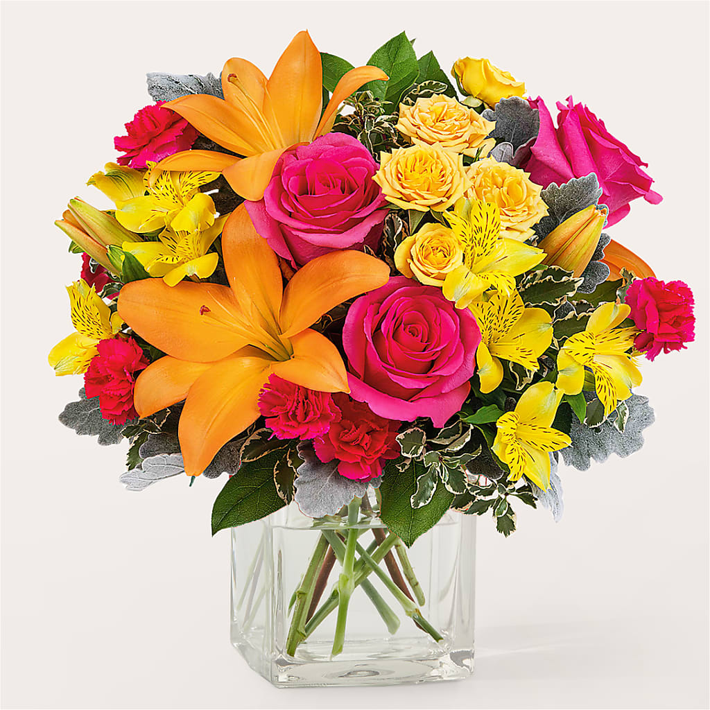 To the Tropics Bouquet – R & J BLOOMS, Rowlett TX