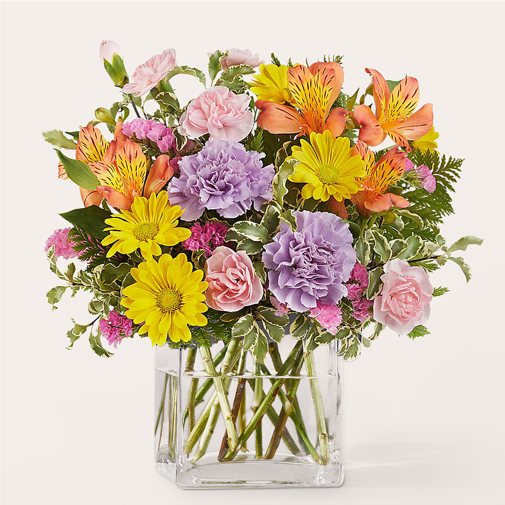 Shades of Happiness Bouquet – R & J BLOOMS, Rowlett TX