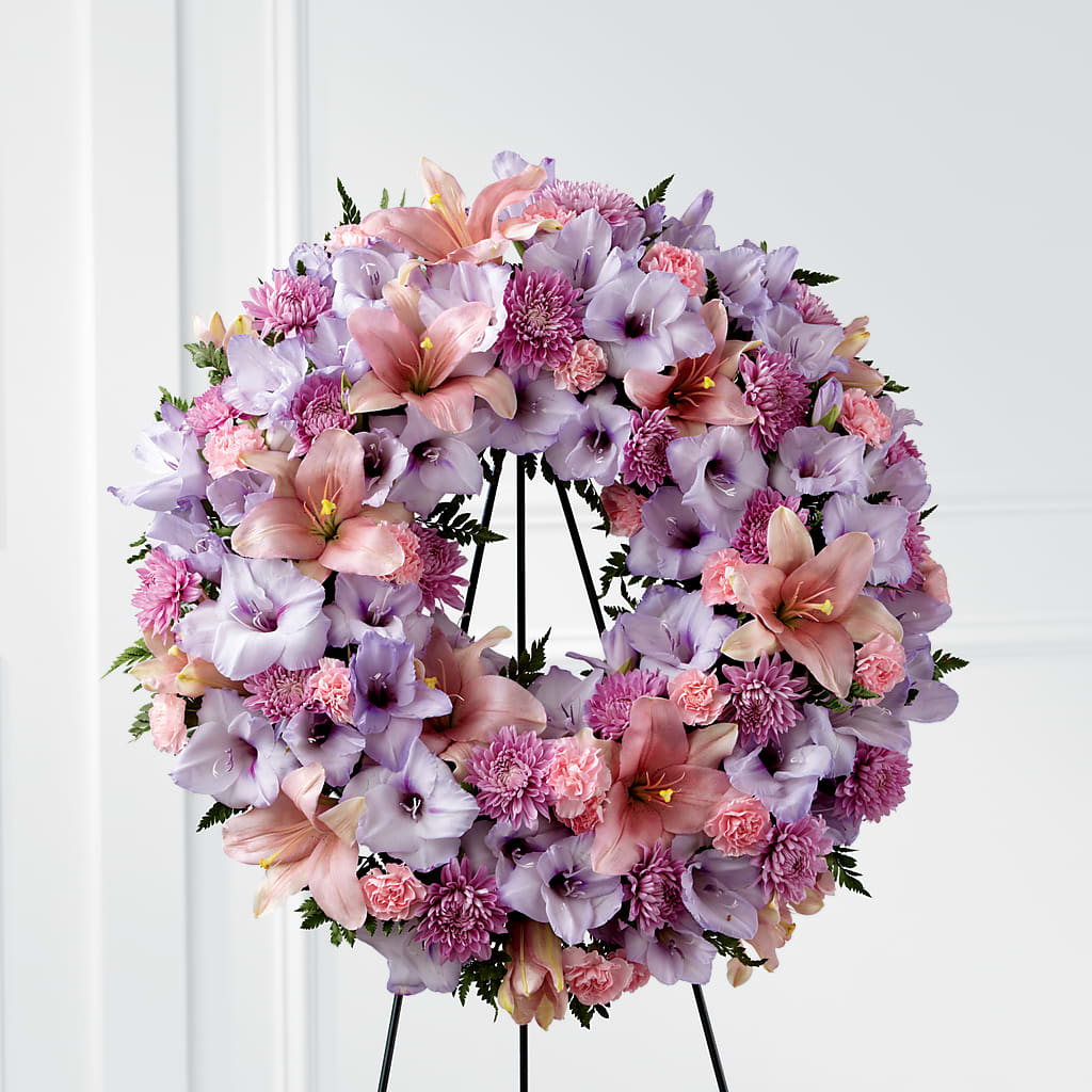 Beloved Friend Wreath – R & J BLOOMS, Rowlett TX