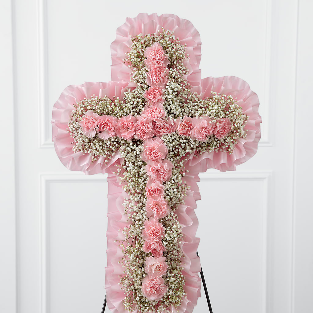 Angel's Cross Easel – R & J BLOOMS, Rowlett TX
