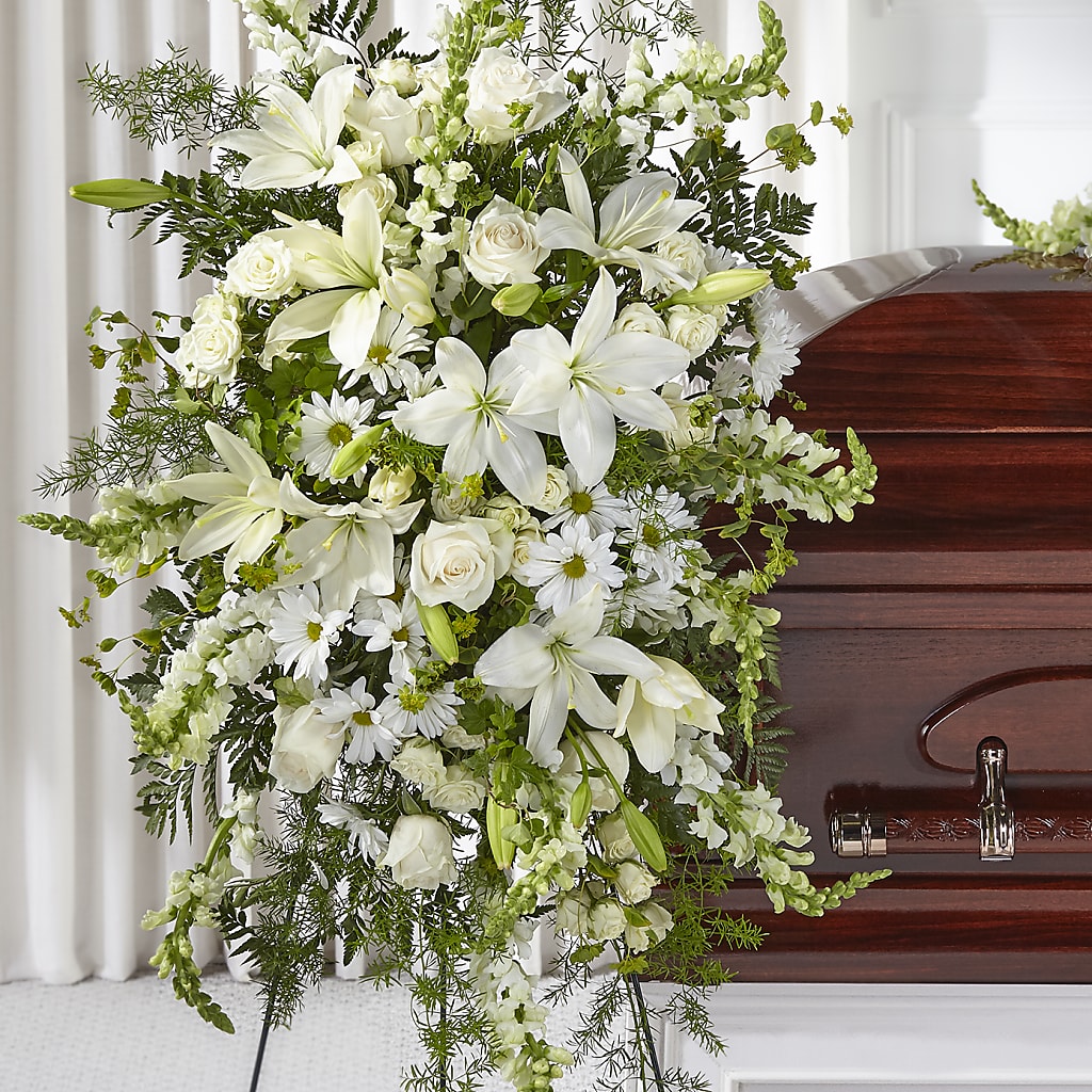 Loving Thoughts Standing Spray – R & J BLOOMS, Rowlett TX