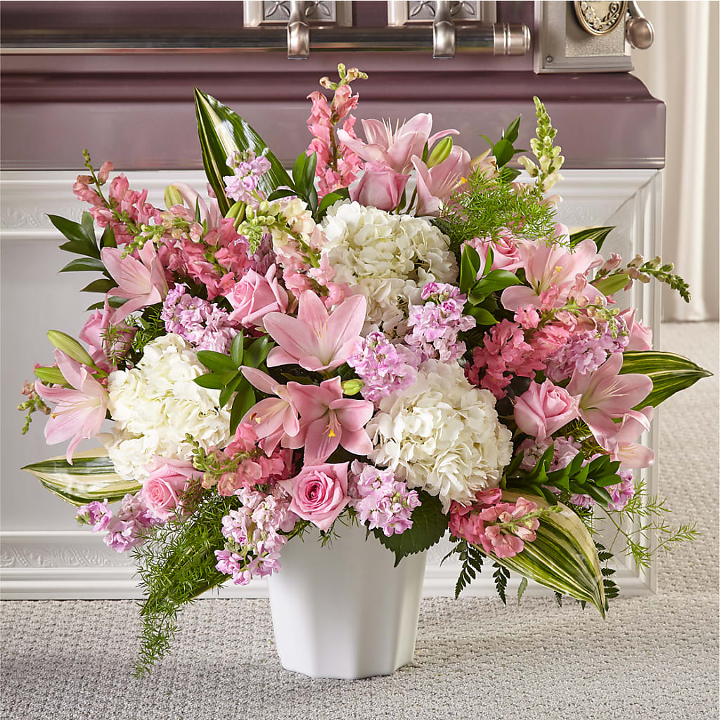 Simply Serene Floor Basket – R & J BLOOMS, Rowlett TX