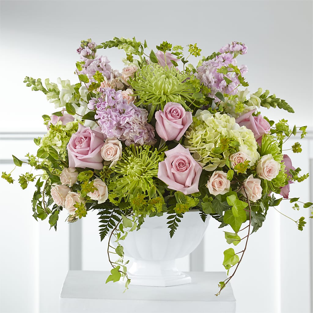 Radiant Embrace Arrangement – R & J BLOOMS, Rowlett TX