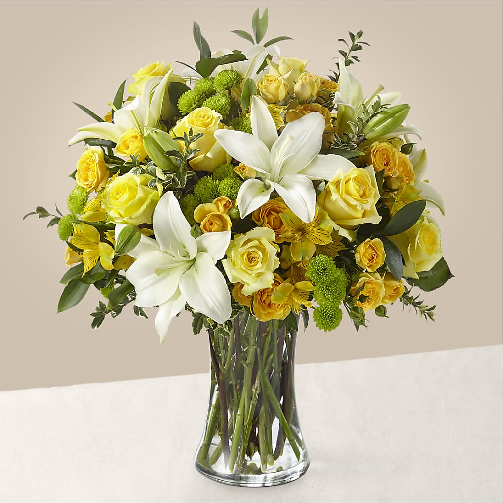 Hope & Serenity Bouquet – R & J BLOOMS, Rowlett TX