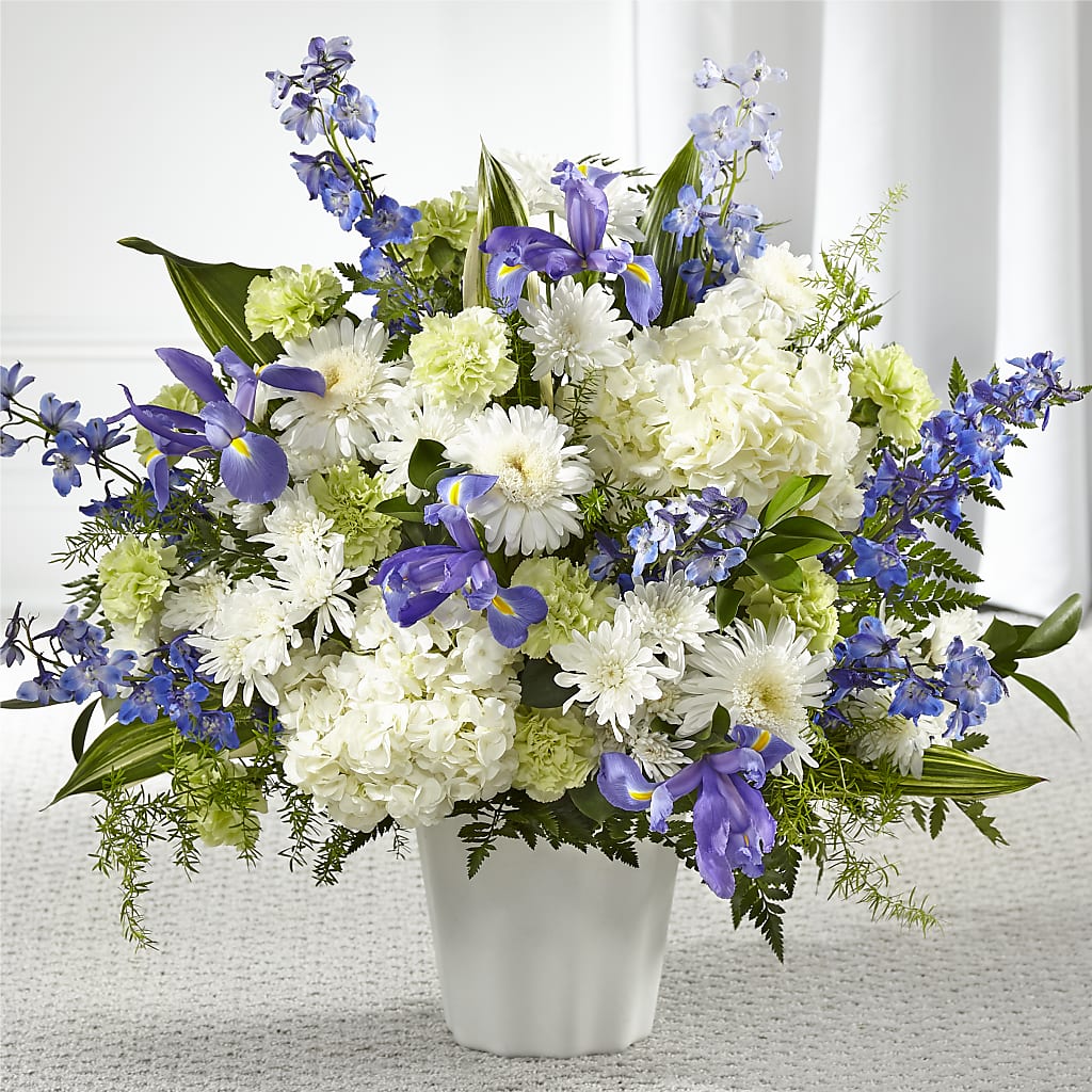 Soft Serenity Floor Basket – R & J BLOOMS, Rowlett TX