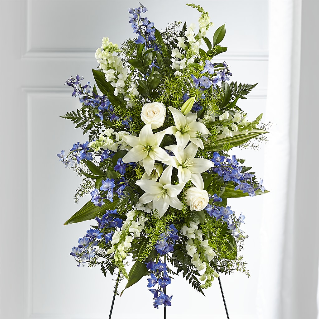Faithful Friend Standing Spray – R & J BLOOMS, Rowlett TX