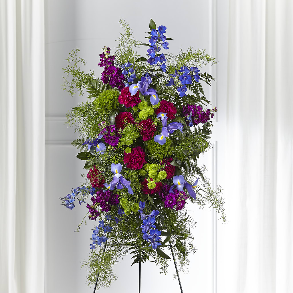 Heavenly Skies Standing Spray – R & J BLOOMS, Rowlett TX