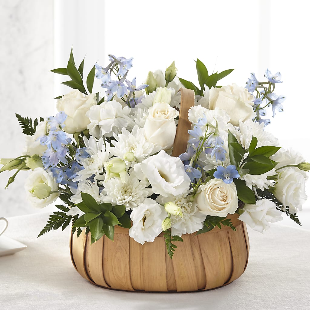 Sincerely Heartfelt Basket – R & J BLOOMS, Rowlett TX