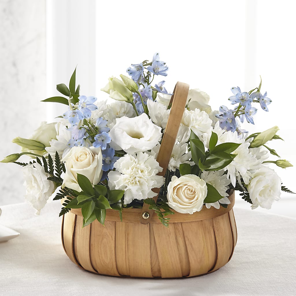 Sincerely Heartfelt Basket – R & J BLOOMS, Rowlett TX