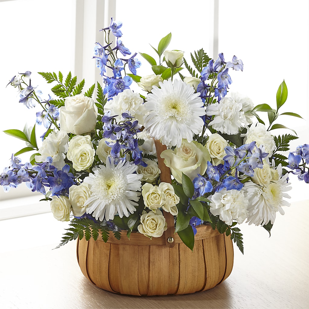 Harmony & Grace Basket – R & J BLOOMS, Rowlett TX