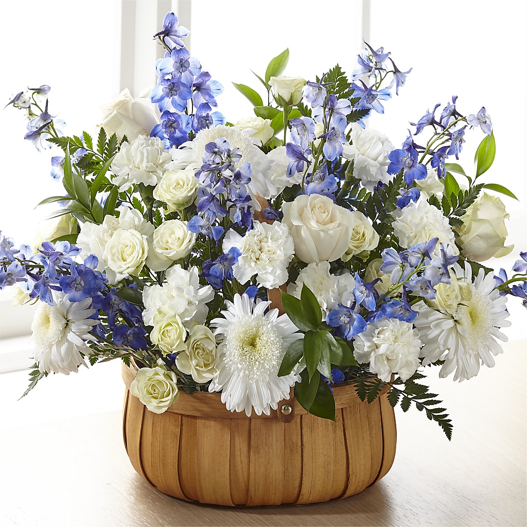 Harmony & Grace Basket – R & J BLOOMS, Rowlett TX