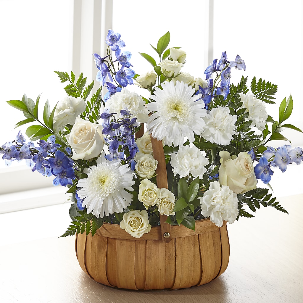 Harmony & Grace Basket – R & J BLOOMS, Rowlett TX