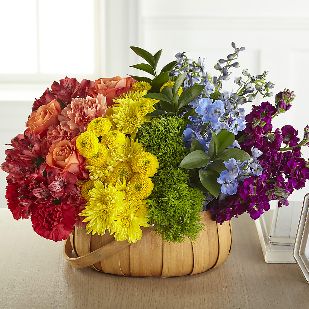 Prideful Basket – R & J BLOOMS, Rowlett TX