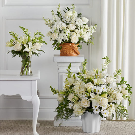 Sincerest Condolences Bundles – R & J BLOOMS, Rowlett TX