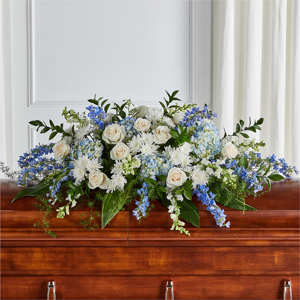 Timeless Essence Casket Spray – R & J BLOOMS, Rowlett TX