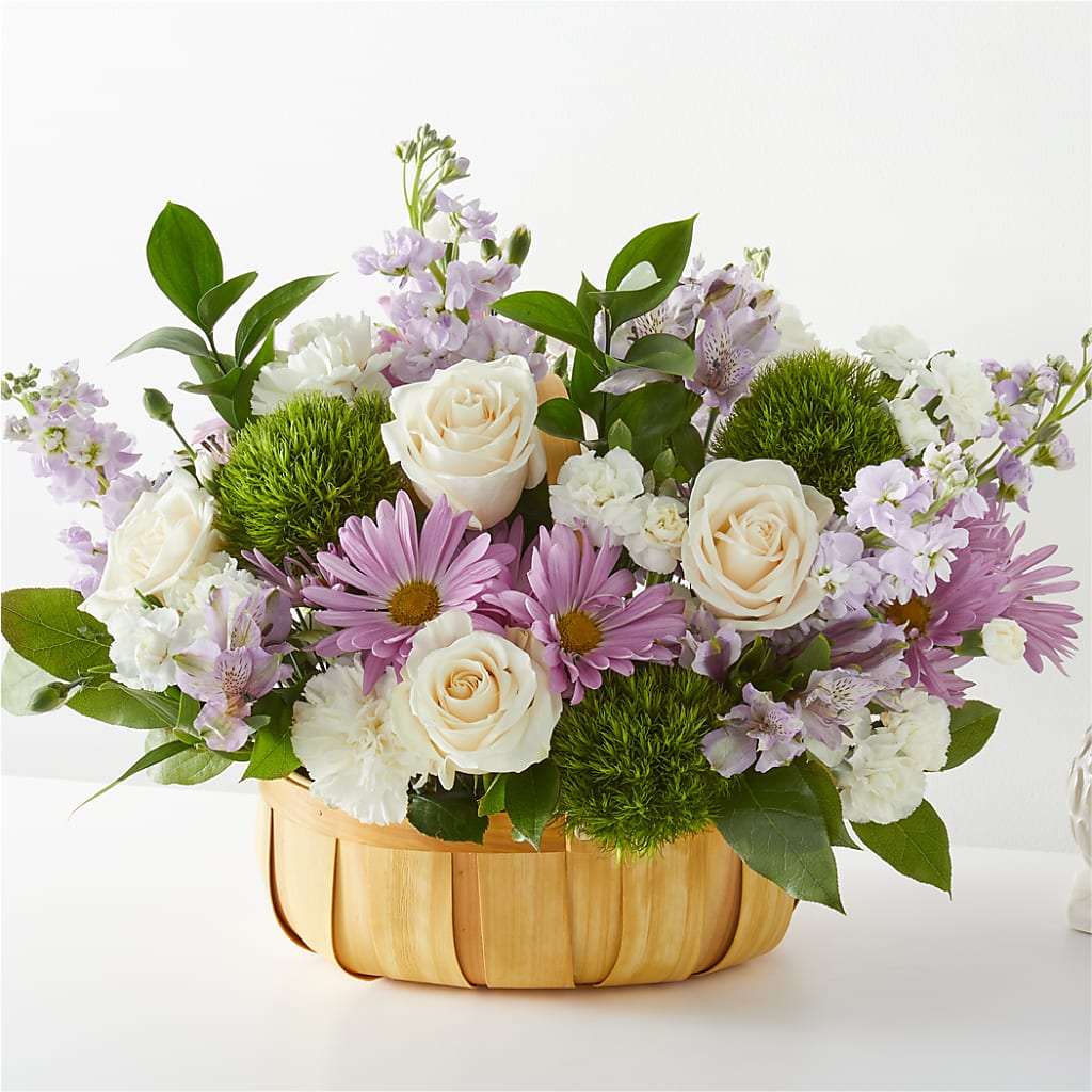 Peace & Love Basket – R & J BLOOMS, Rowlett TX