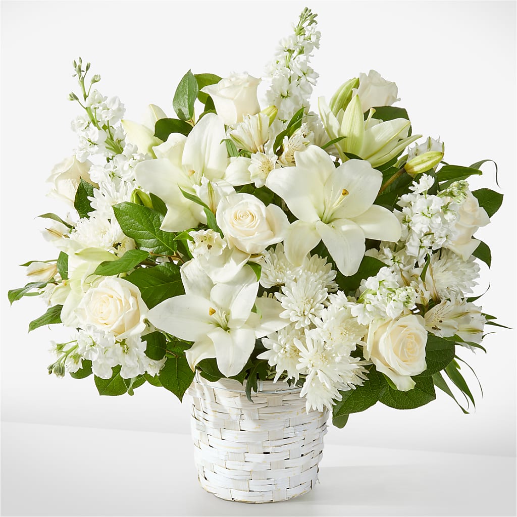 Peaceful Reflections Arrangement – R & J BLOOMS, Rowlett TX