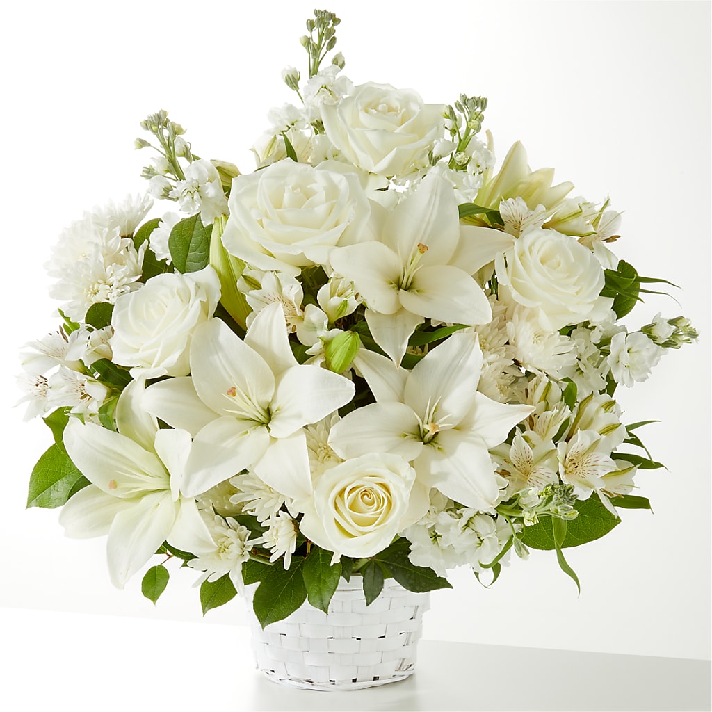 Peaceful Reflections Arrangement – R & J BLOOMS, Rowlett TX