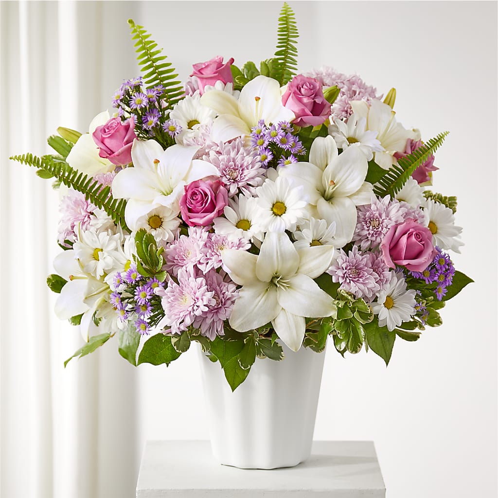 Warmest Thoughts Tabletop Basket – R & J BLOOMS, Rowlett TX