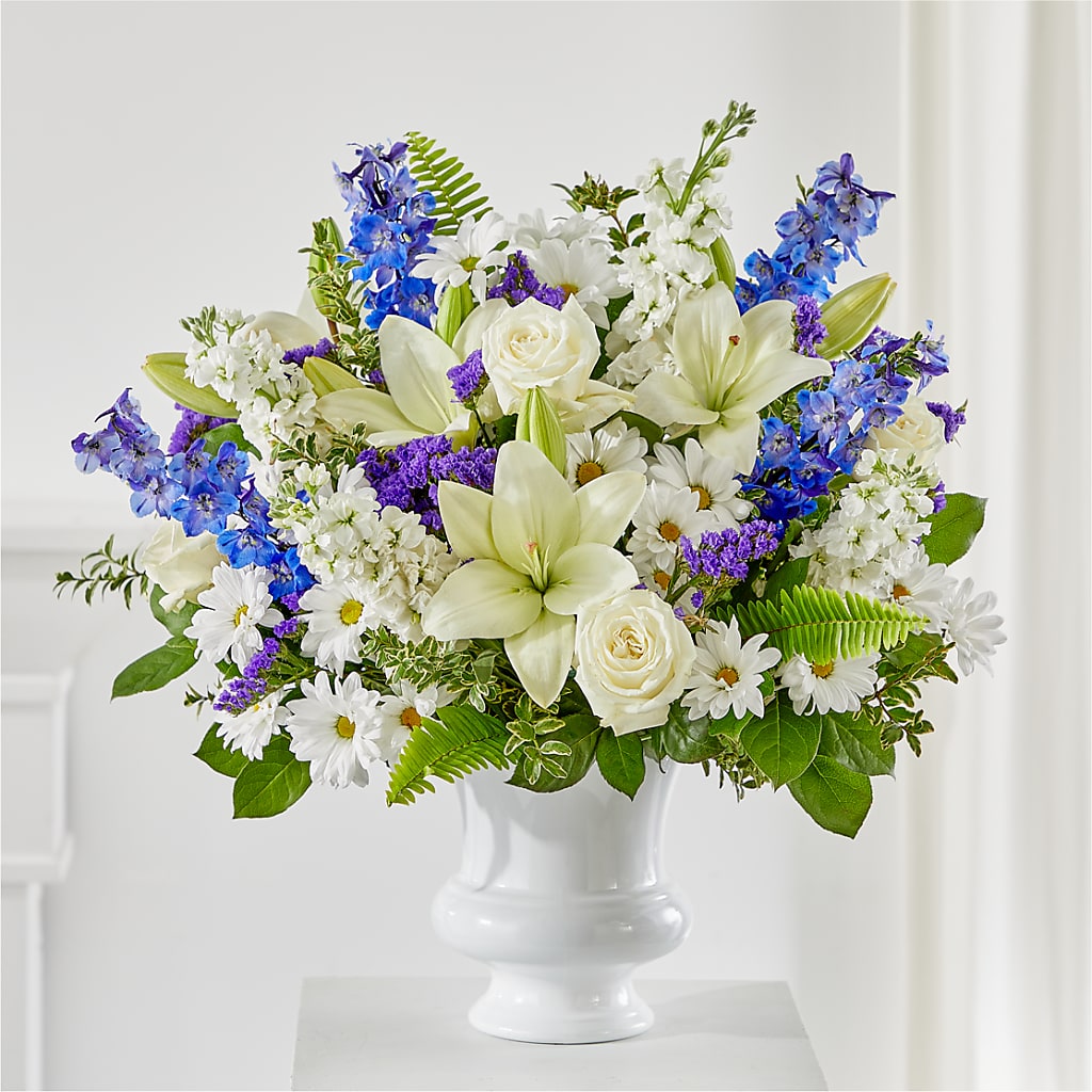 Expressions of Hope Urn Arrangement – R & J BLOOMS, Rowlett TX