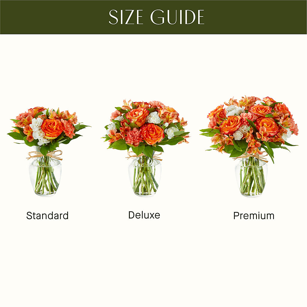 Apricot Glow Bouquet – R & J BLOOMS, Rowlett TX