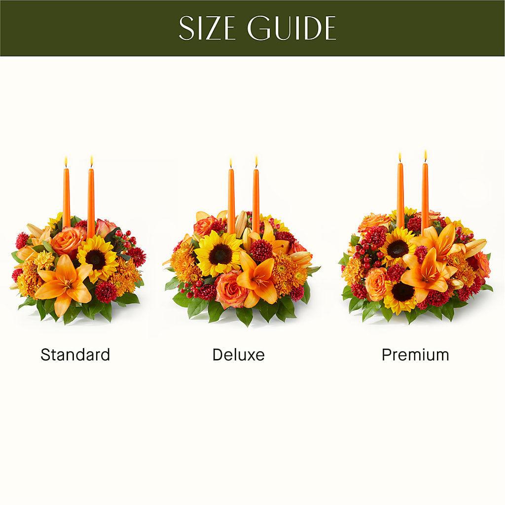 Grateful Centerpiece – R & J BLOOMS, Rowlett TX