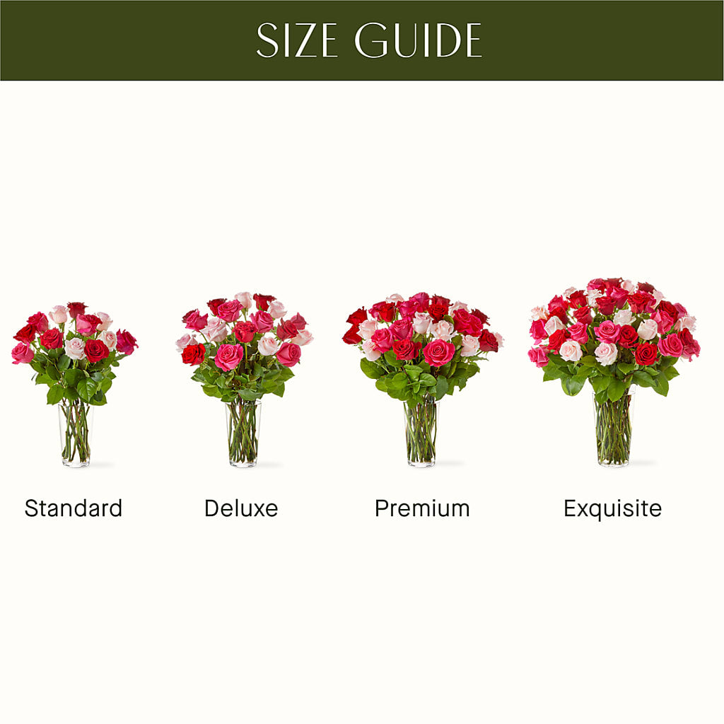 Charming Rose Bouquet – R & J BLOOMS, Rowlett TX