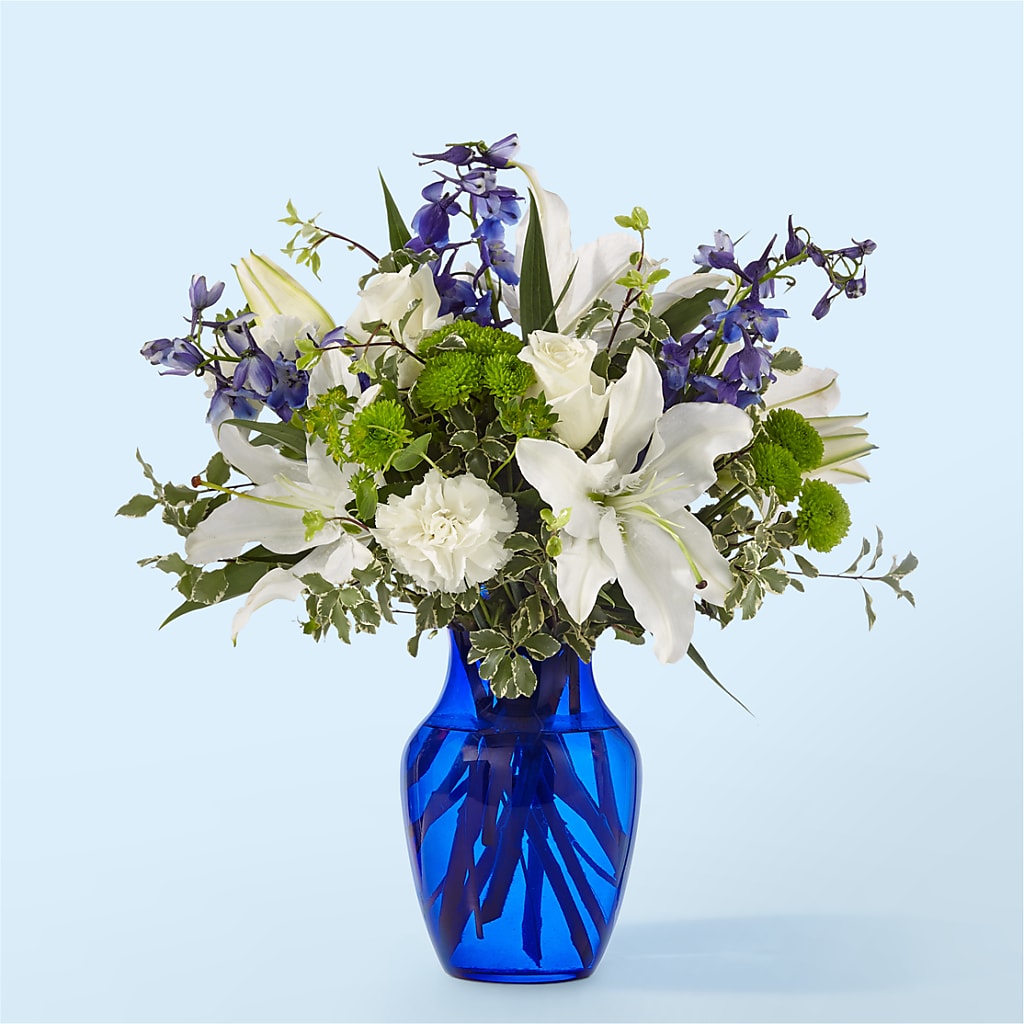 Santorini Bouquet – R & J BLOOMS, Rowlett TX