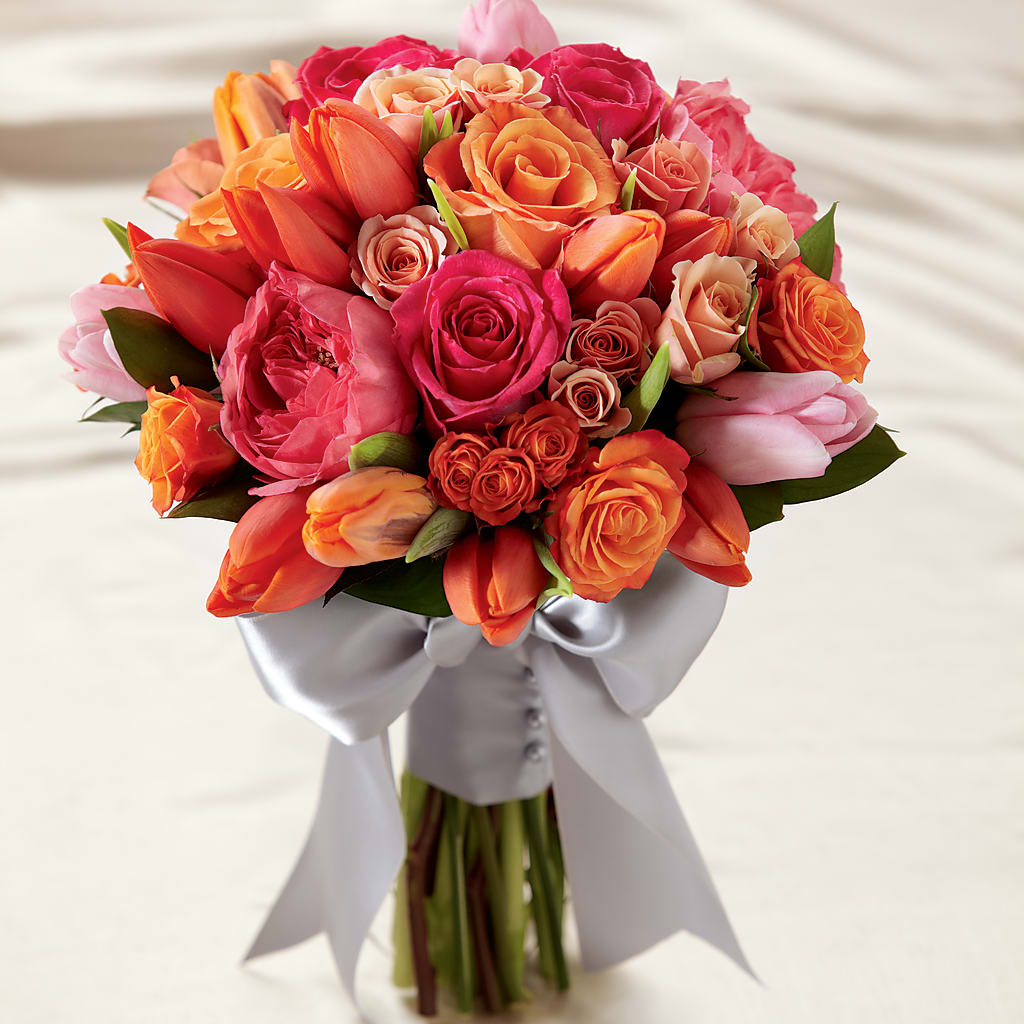 Sunset Dream Bouquet – R & J BLOOMS, Rowlett TX