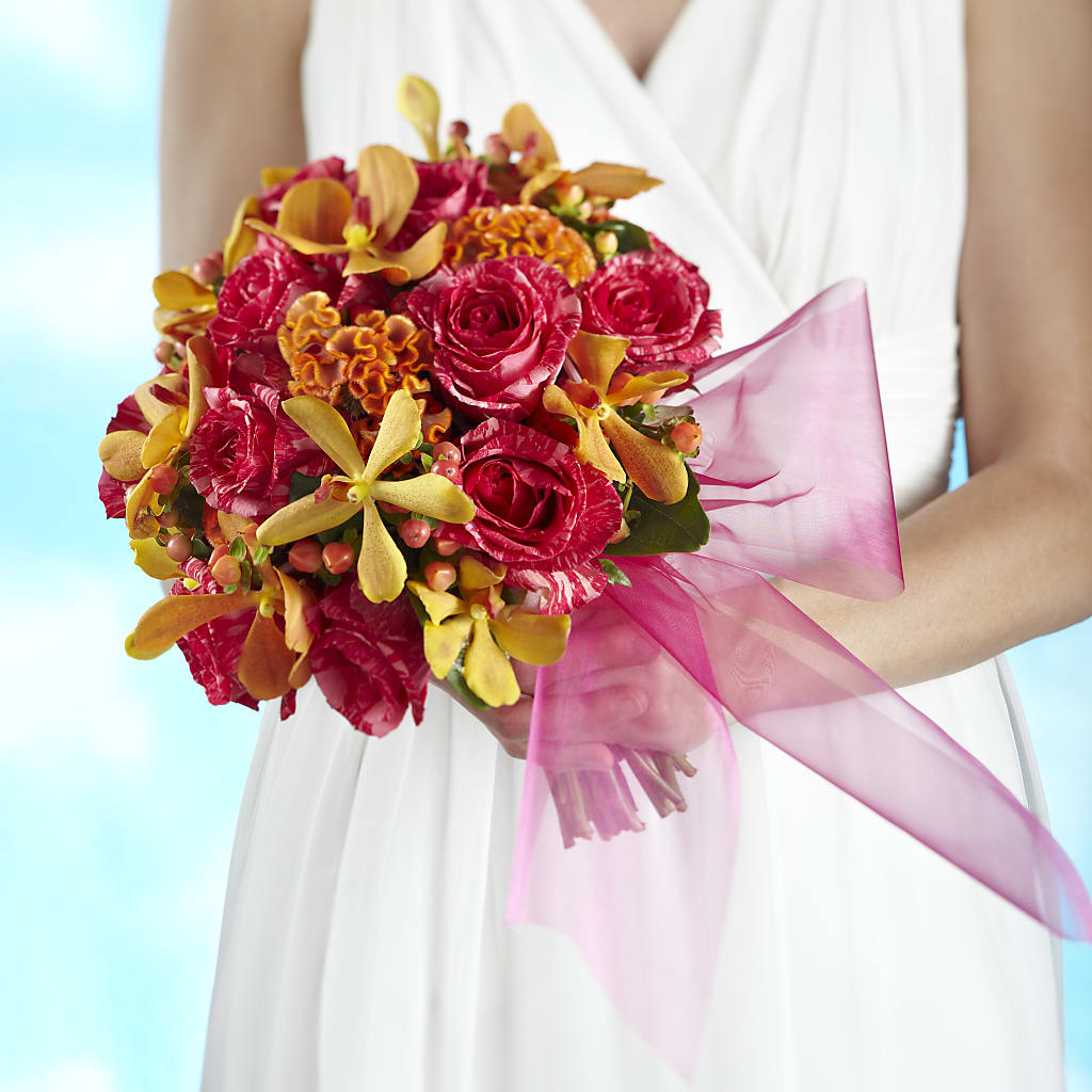 Brilliant Shades of Love Bouquet – R & J BLOOMS, Rowlett TX