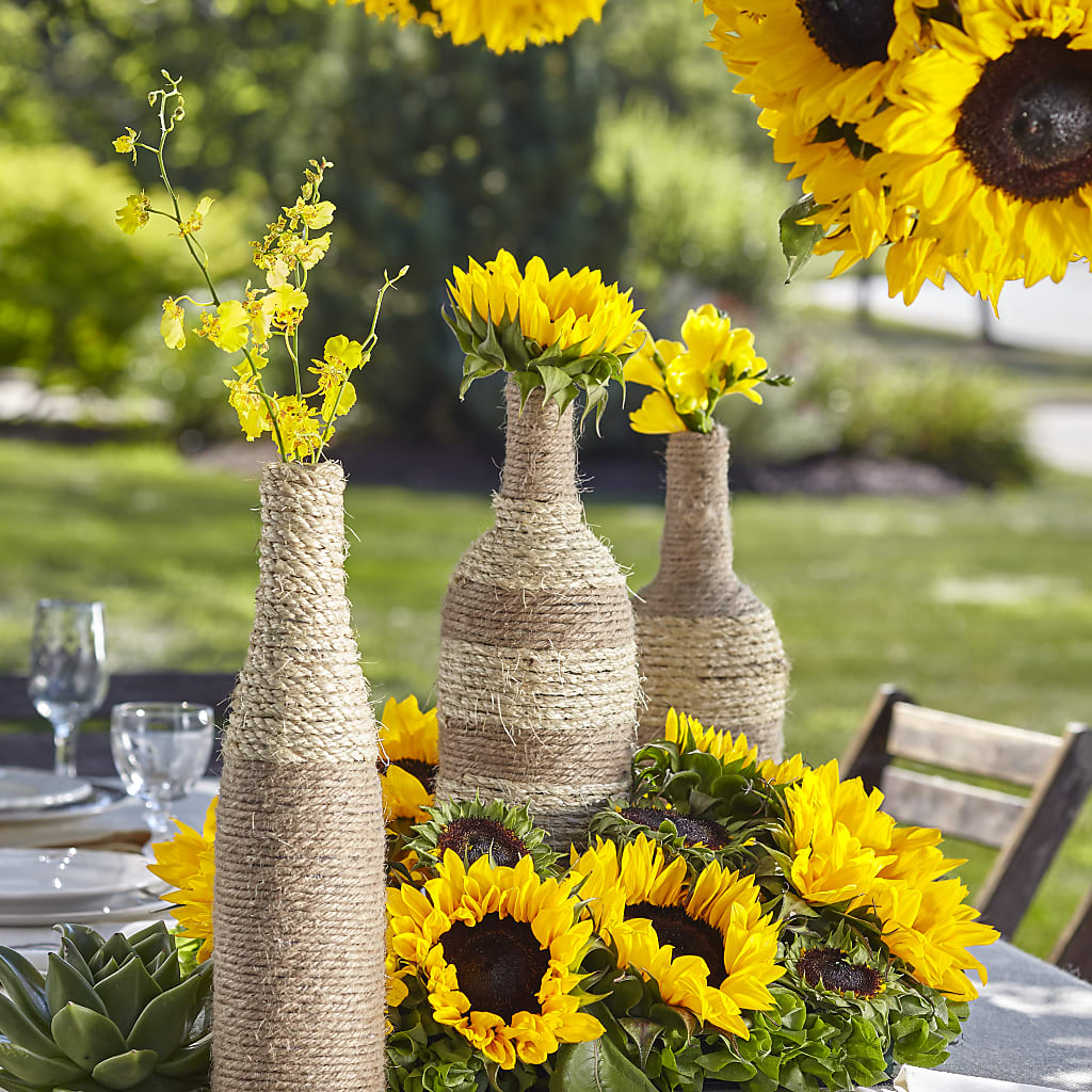 Sublime Garden Centerpiece – R & J BLOOMS, Rowlett TX