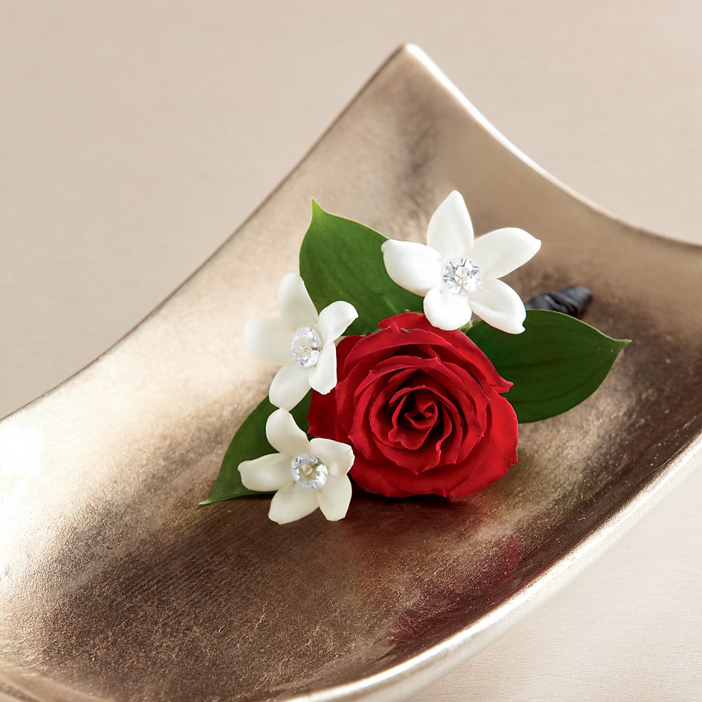 Poetry Boutonniere – R & J BLOOMS, Rowlett TX