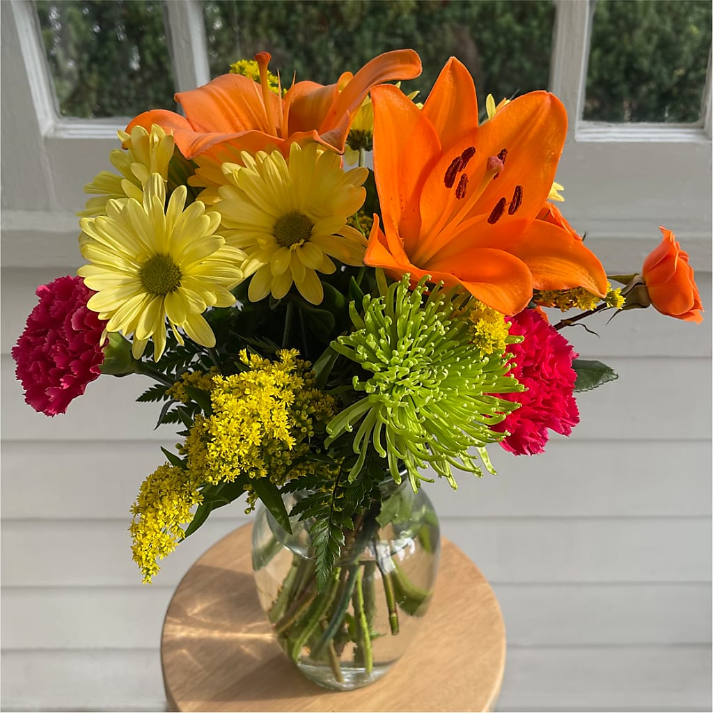 Bold & Bright – A Florist Original – R & J BLOOMS, Rowlett TX