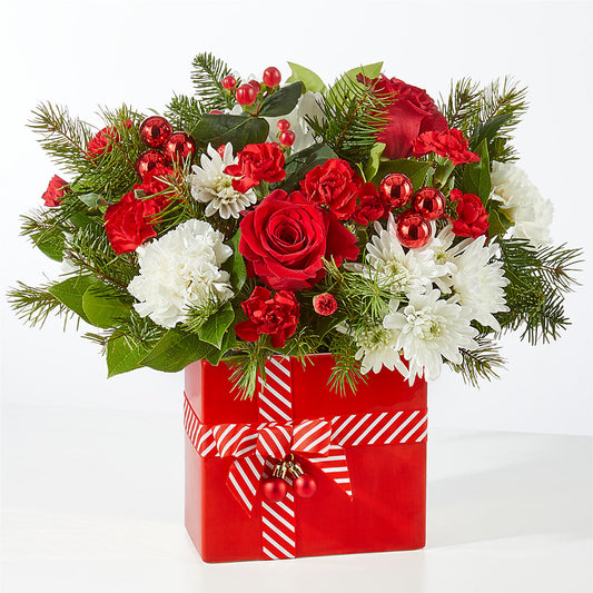 Presents Under the Tree Bouquet – R & J BLOOMS, Rowlett TX