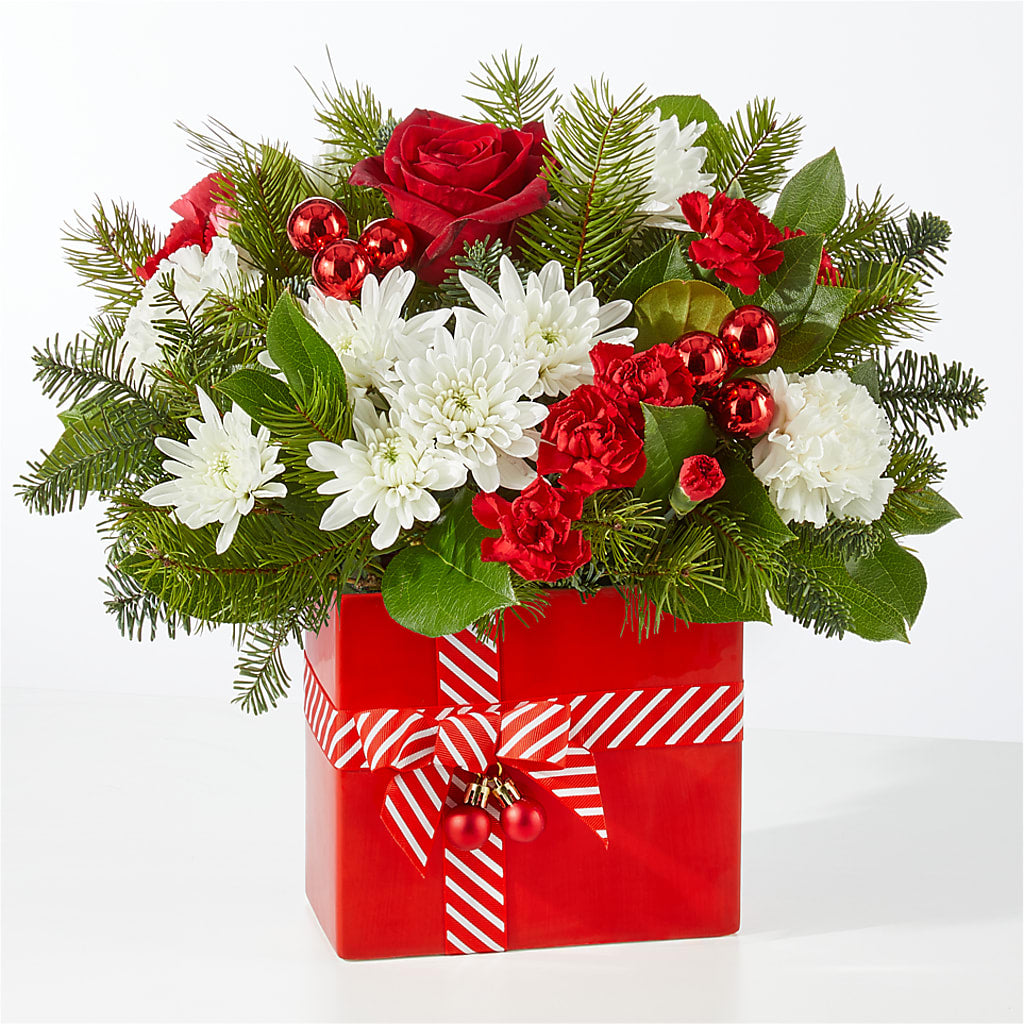 Presents Under the Tree Bouquet – R & J BLOOMS, Rowlett TX