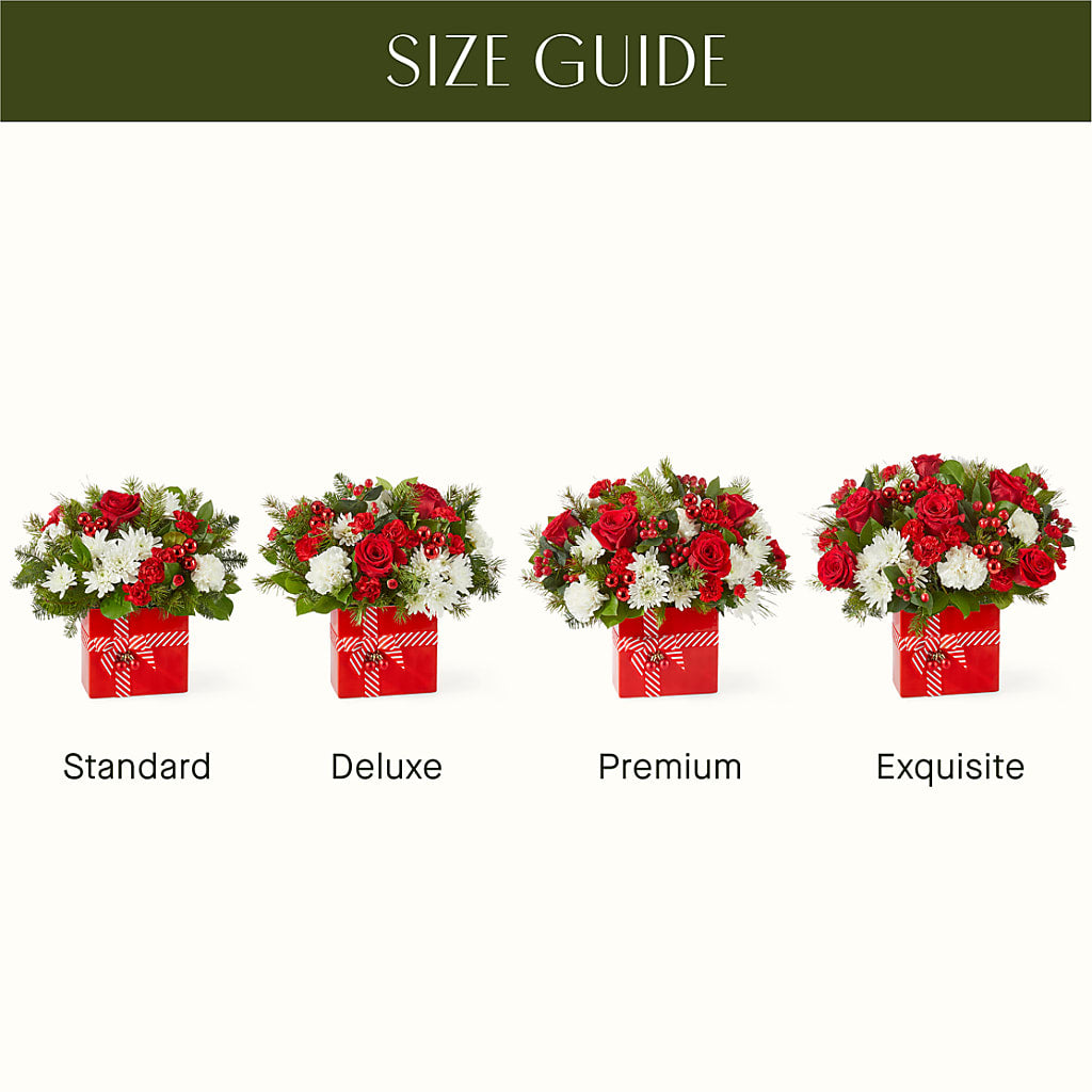 Presents Under the Tree Bouquet – R & J BLOOMS, Rowlett TX