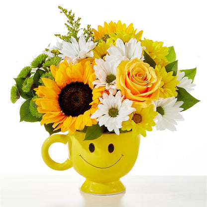 Be Happy Bouquet – R & J BLOOMS, Rowlett TX