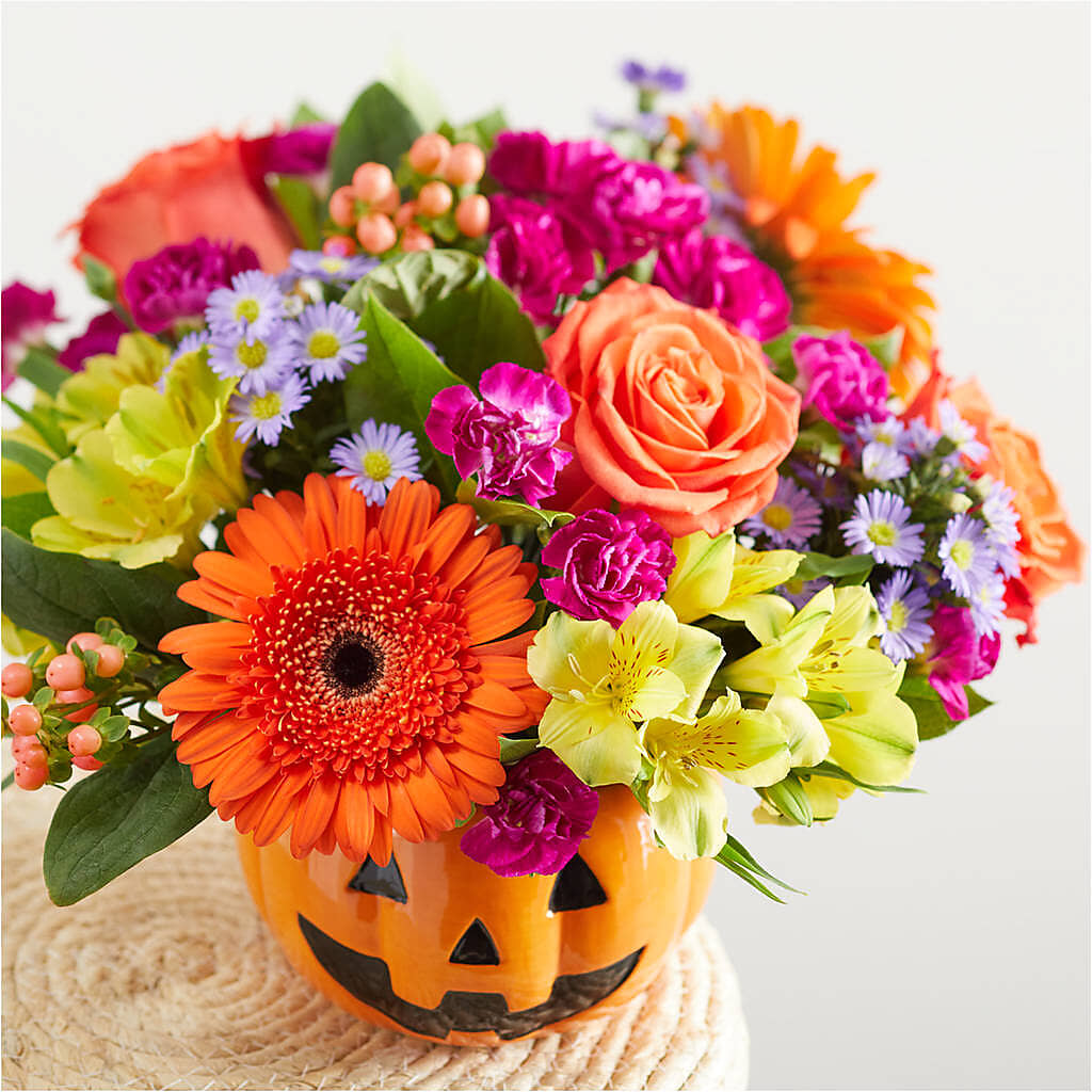 Tricks & Treats Pumpkin – R & J BLOOMS, Rowlett TX
